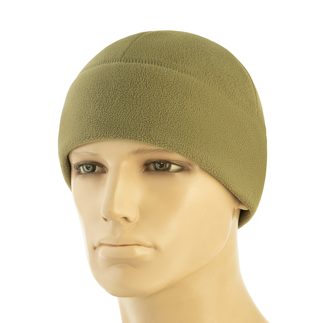 Шапка M-Tac Watch Cap Elite фліс (320г/м2) Tan M - зображення 1