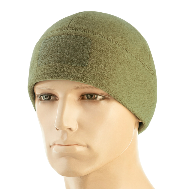 Шапка M-Tac Watch Cap Elite флис (320г/м2) с липучкой Tan L - изображение 1