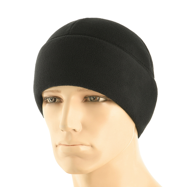 Шапка M-Tac Watch Cap Premium флис (250г/м2) with Slimtex Black S - зображення 1