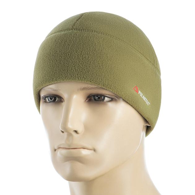 Шапка M-Tac Watch Cap фліс Polartec Tan S - зображення 1