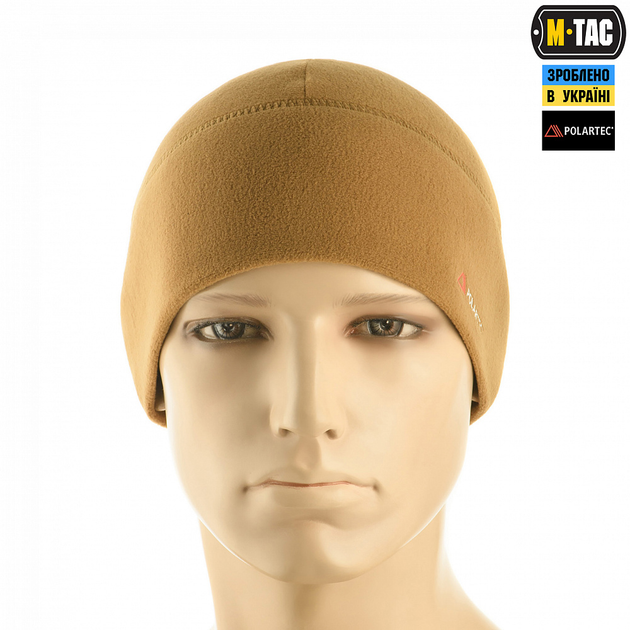 Шапка M-Tac Watch Cap фліс Light Polartec Coyote L - зображення 2