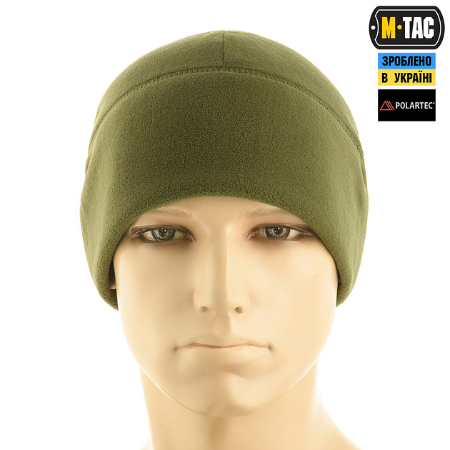 Шапка M-Tac Watch Cap фліс Polartec Army Olive M - зображення 2