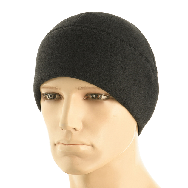 Шапка M-Tac Watch Cap Premium флис (250г/м2) Black S - зображення 1