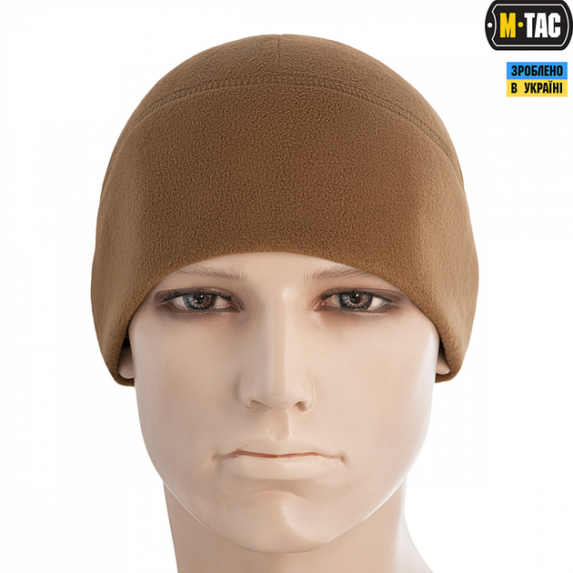 Шапка M-Tac Watch Cap Elite фліс (270г/м2) Coyote Brown M - зображення 2