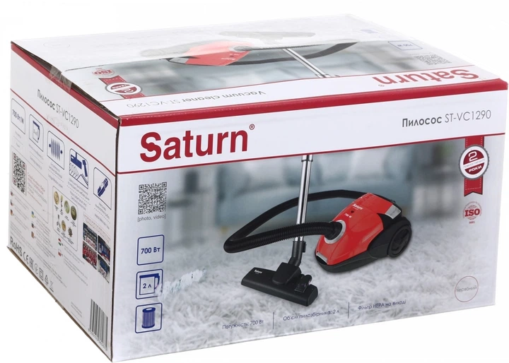 Пилесос SATURN ST-VC1290 – фото, отзывы, характеристики в интернет