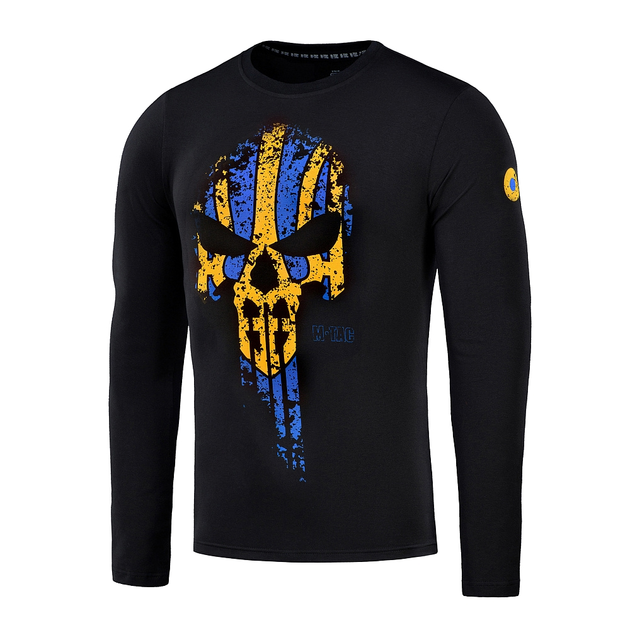 Футболка M-Tac Месник длинный рукав Black/Yellow/Blue S - изображение 1