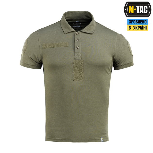 Поло M-Tac НГУ з світловідбивним написом 65/35 Army Olive 2XL - зображення 2