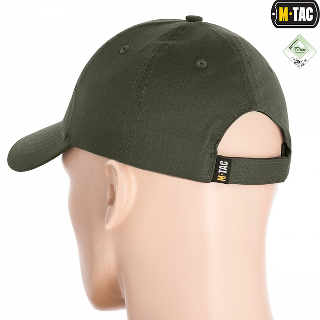 Бейсболка M-Tac Flex ріп-стоп Army Olive L/XL - зображення 2