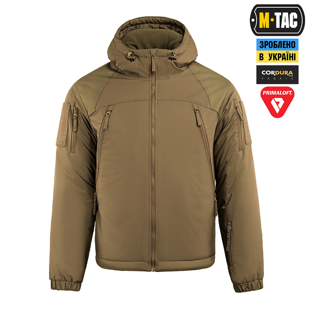 Куртка M-Tac зимова Alpha Gen.III Pro Primaloft Coyote Brown XL/R - зображення 2