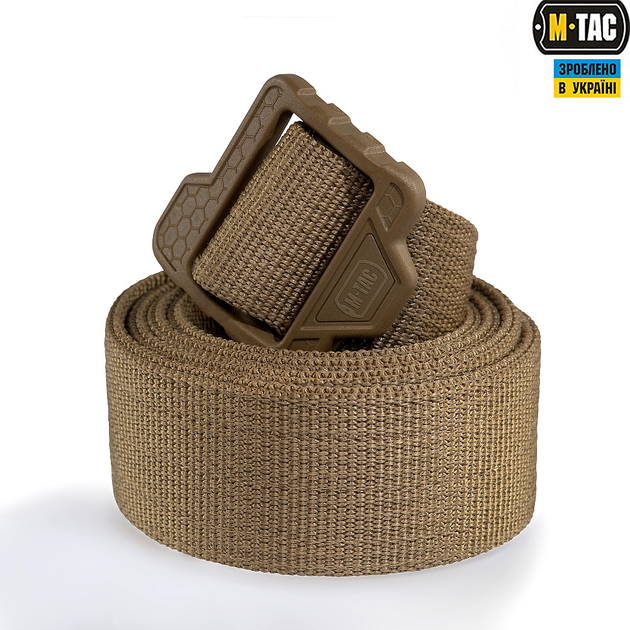 Ремень M-Tac Double Duty Tactical Belt Hex Coyote M - изображение 2