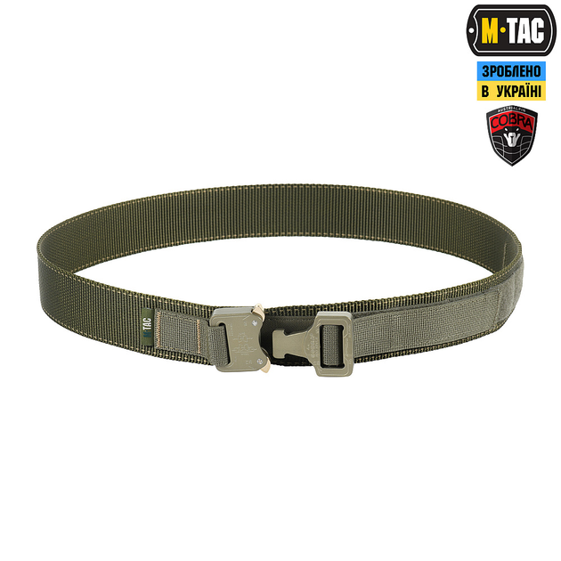 Ремень M-Tac Cobra Buckle Belt Ranger Green XL/2XL - изображение 2