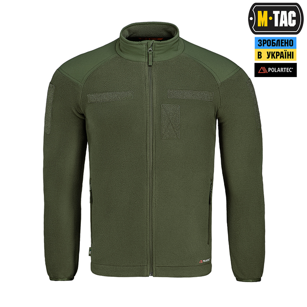 Куртка M-Tac Combat Fleece Polartec Jacket Army Olive 3XL/L - изображение 2