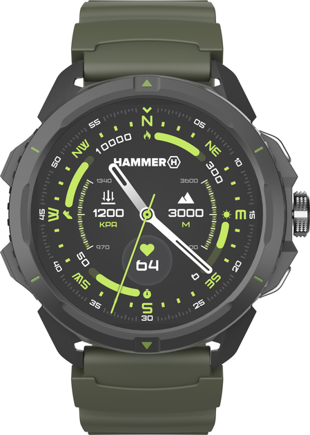 Смарт-часы Hammer Watch 2 Military Edition (SMA003047) - изображение 2