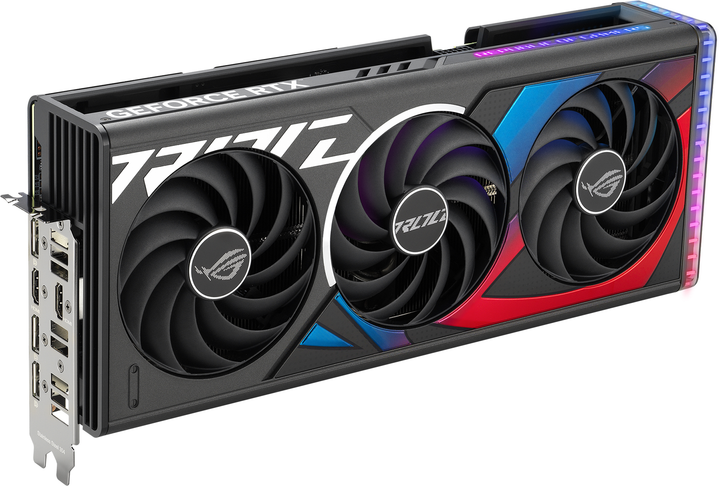 Karta graficzna ASUS PCI-Ex GeForce RTX 4070 Ti SUPER ROG Strix 16GB GDDR6X (256bit) (2640/21000) (2 x HDMI, 3 x DisplayPort) (90YV0KG1-M0NA00) - obraz 2