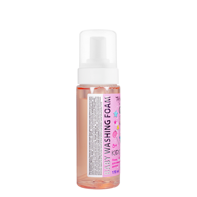 Дитяча пінка для вмивання Top Beauty Baby Washing Foam 3+, 170 мл - зображення 3