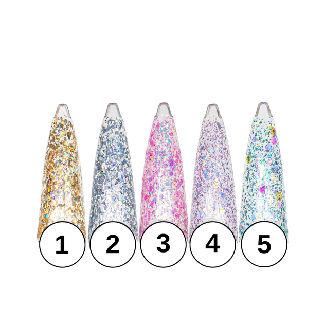 Гель-лак з глітером для манікюру YouPOSH Glitter Color професійний 5 мл 04 Бузковий - Фото 4 Гель-лак з глітером для манікюру YouPOSH Glitter Color професійний 5 мл 04 Бузковий - зображення 4