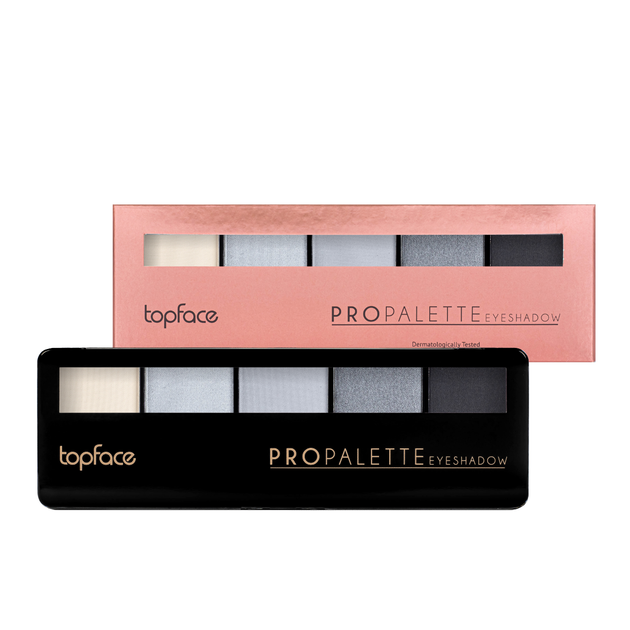 Палетка теней для век 5 оттенков topface Pro Palette, № 14 - Фото 1 Палетка теней для век 5 оттенков topface Pro Palette, № 14 - изображение 1