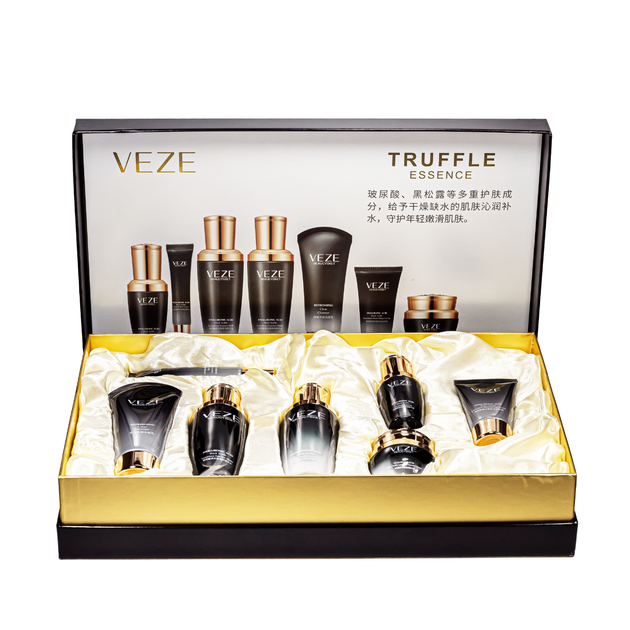 Подарочный набор косметики для женщин Veze Hyaluronic Acid Black