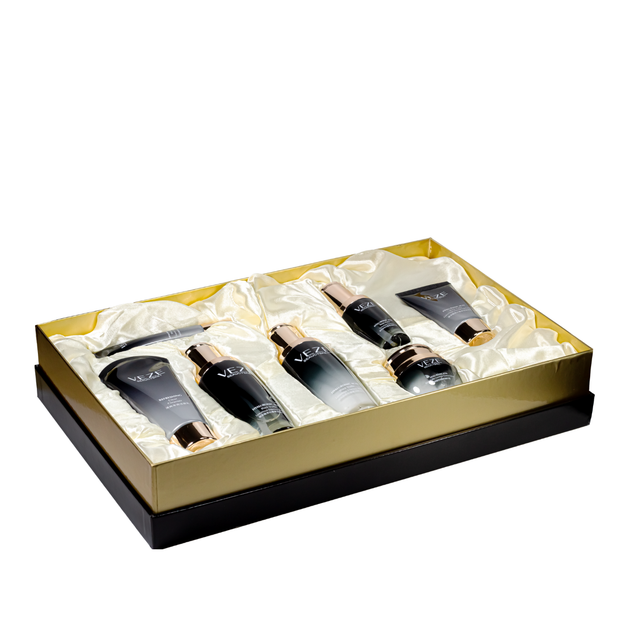 Подарочный набор косметики для женщин Veze Hyaluronic Acid Black