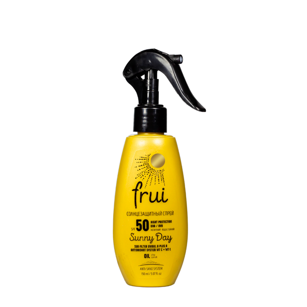 Солнцезащитный спрей SPF 50 Frui Hight Protection Sunny Day - Фото 1 Солнцезащитный спрей SPF 50 Frui Hight Protection Sunny Day - изображение 1