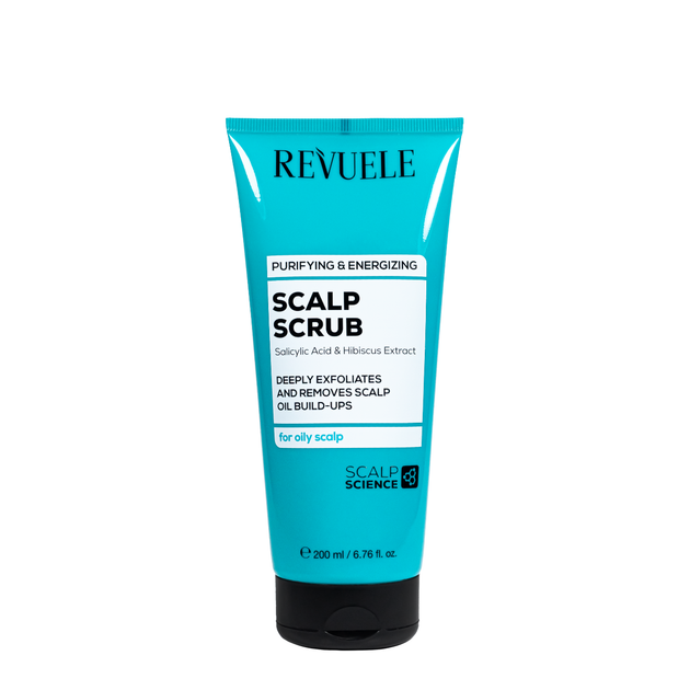 Скраб для жирной кожи головы Revuele Purifying&Energizing Очищение и Заряжение Энергией 200 мл - Фото 1 Скраб для жирной кожи головы Revuele Purifying&Energizing Очищение и Заряжение Энергией 200 мл - изображение 1