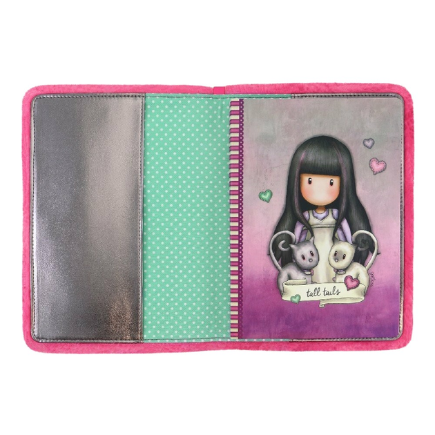 Блокнот Santoro Gorjuss Furry Tall Tails в лінійку 23 x 17 см 96 сторінок (5018997627372) - зображення 3