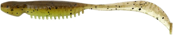 Силикон Reins Curly Shad 3.5" B08 Green Pumpkin Chart Melon (11 шт/уп.) - Фото 1 Силикон Reins Curly Shad 3.5" B08 Green Pumpkin Chart Melon (11 шт/уп.) - изображение 1