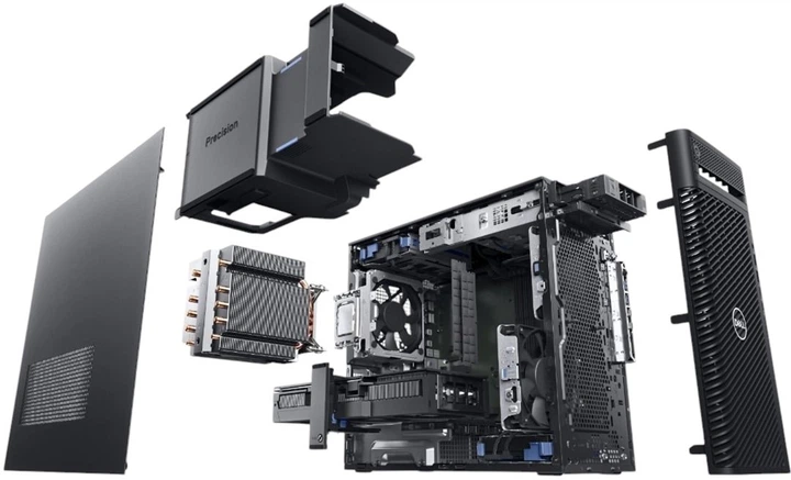 Komputer Dell Precision 3680 Performance Tower (5397184865224) Black - obraz 5