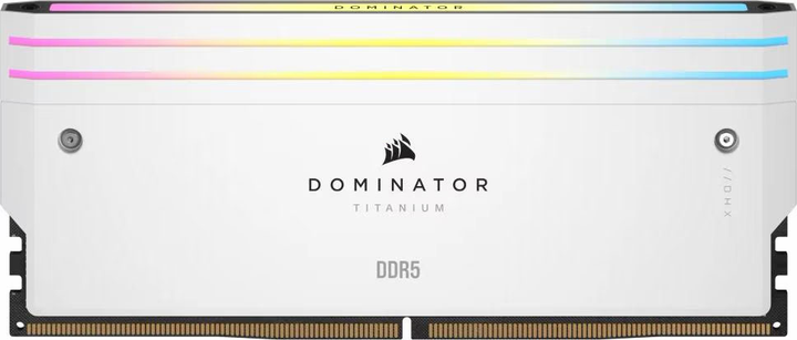 Pamięć Corsair DDR5-7200 32768MB PC5-57600 (Kit of 2x16384) Dominator Titanium RGB (CMP32GX5M2X7200C34W) - obraz 3