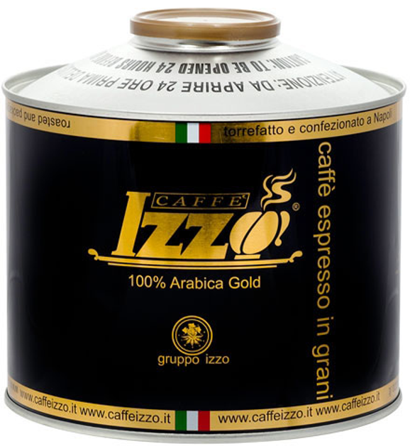 Кава в зернах Izzo Gold 100% Arabica 1 кг (8019925000066) - зображення 1