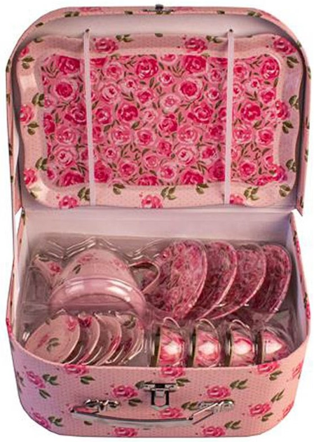 Zestaw do herbaty Magni Tea Set Różowy (5707594039038) - obraz 3