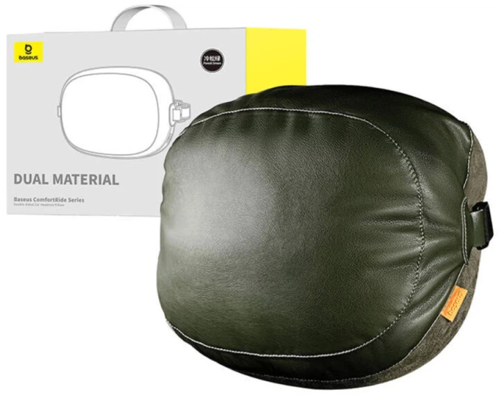 Подушка Baseus ComfortRide Series Double-Sided Car Headrest Pillow Forest Green (C20036403611-00) - зображення 7