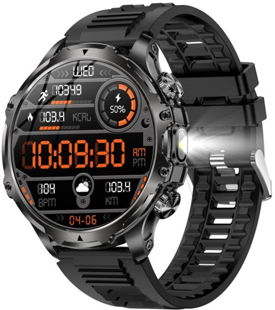 Мужские часы Uwatch Smart Turbo Power Rubber, 2 ремешка - изображение 2