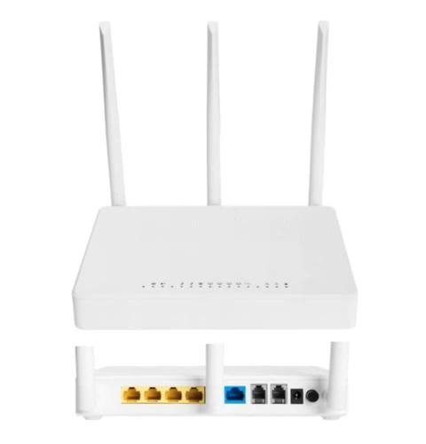 Роутер NuCom NC-WR764TGV чорний AC1200 - Фото 2 Роутер NuCom NC-WR764TGV чорний AC1200 - изображение 2