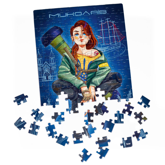 Пазли «Миколаїв» 120 деталей De.tail Vladi Toys (5903858962054) - зображення 3