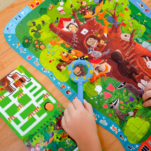 Пазлы-детективы «Лесная история» Vladi Toys (5903858960913) - изображение 4