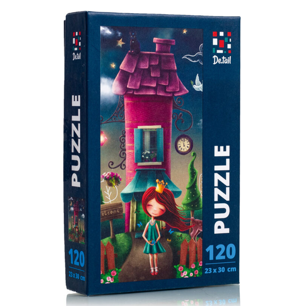 Пазлы «Волшебный дом принцессы» 120 деталей De.tail Vladi Toys (5903858961835) - Фото 1 Пазлы «Волшебный дом принцессы» 120 деталей De.tail Vladi Toys (5903858961835) - изображение 1