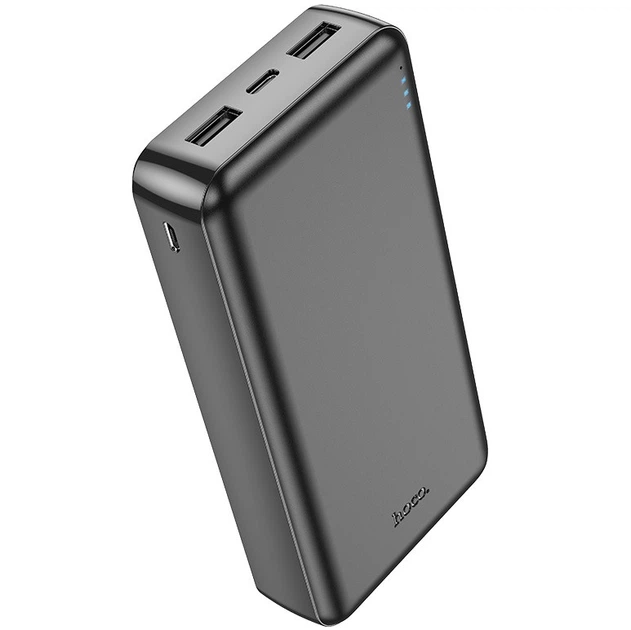 ふーこ Павербанк повербанк 20000mAh HOCO J100A |2USB/Type-C| Чорний