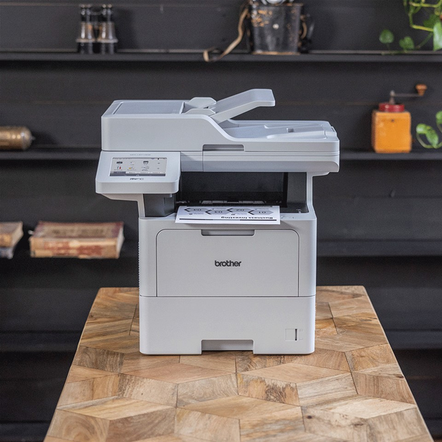 Urządzenie wielofunkcyjne Brother MFCL6710DWRE1 White/Grey - obraz 5