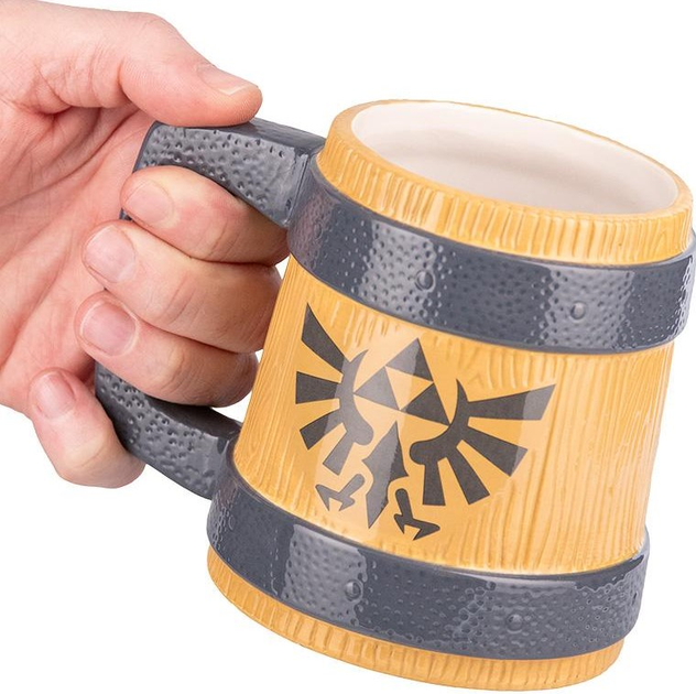 Kubek 3D ‎Paladone The Legend od Zelda Hyrule Crest (5055964742713) - obraz 3