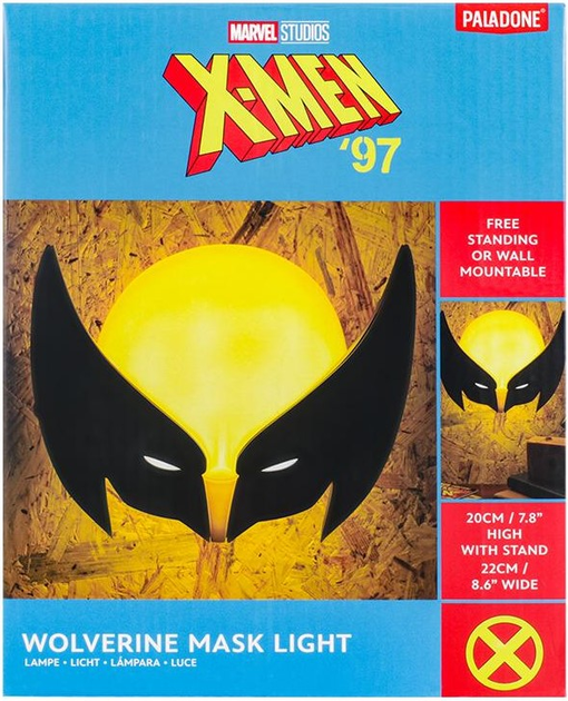 Лампа ‎Paladone Marvel X-Men Wolverine Mask (5056577728477) - зображення 3