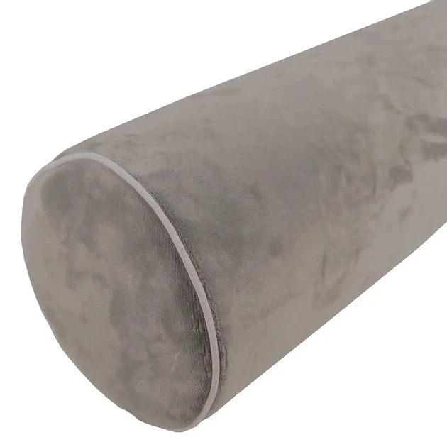 Подушка валик ортопедическая Supretto 43x15 см Серая (8970-0001) - изображение 10