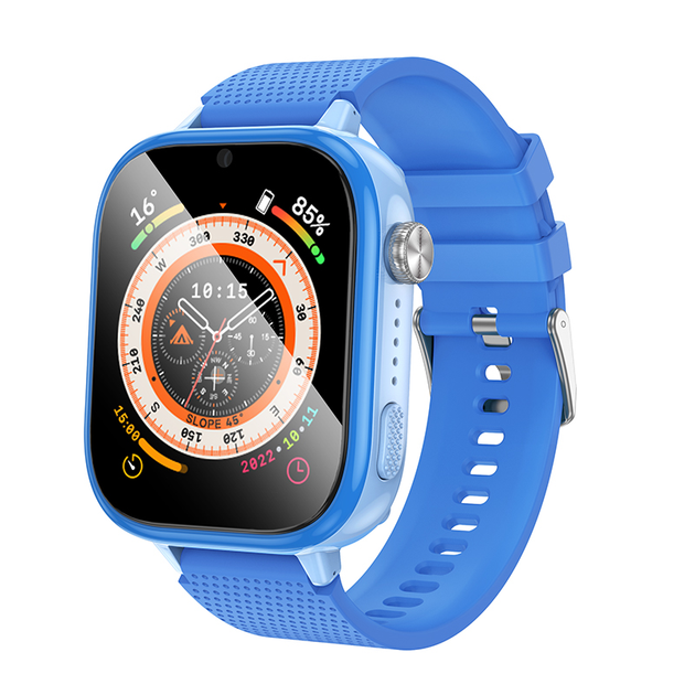 Дитячий смарт-годинник HOCO Y101 SIM 4G, GPS, Wi-Fi, камера, 1.83" Blue - Фото 1 Дитячий смарт-годинник HOCO Y101 SIM 4G, GPS, Wi-Fi, камера, 1.83" Blue - изображение 1