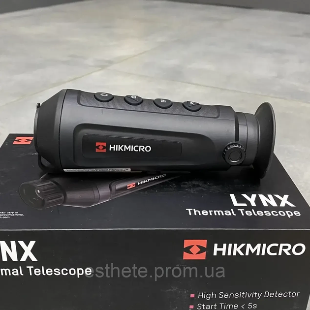 Тепловизионный монокуляр HikMicro LYNX Pro LH15, 384×288, 50 Гц, объектив 15 мм, LCOS 1280×960, WiFi, Prof - изображение 1