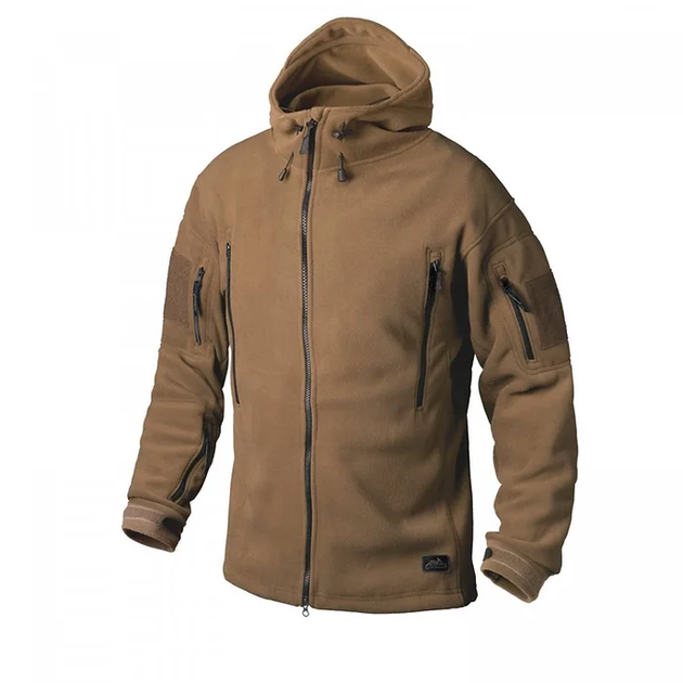 Куртка тактична Helikon-tex флісова Patriot Jacket - Heavy Fleece XL Coyote (BL-PAT-HF-11-B06-XL) - изображение 1