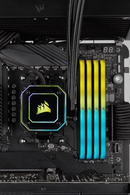Модуль пам`ятi DDR4 2x16GB/3200 Corsair Vengeance RGB RS Black