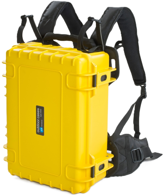 Paski do walizy ochronnej B&W Backpack System do Type 5000/5500/6000 (4031541727015) - obraz 4