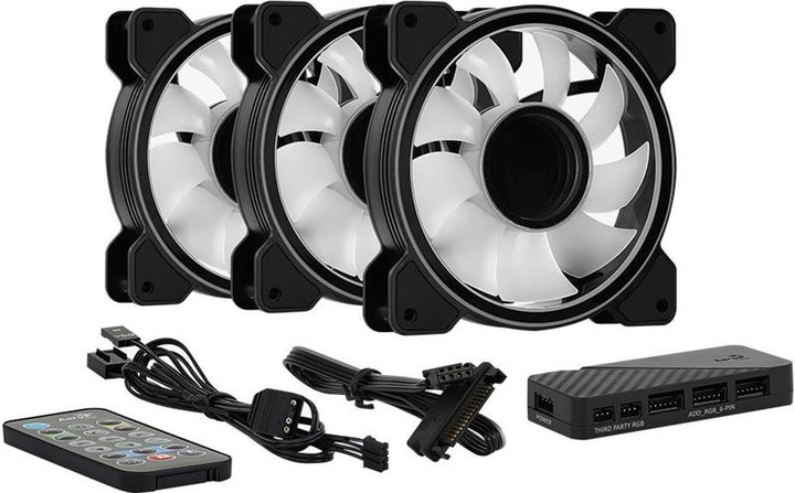 Вентилятор AeroCool Mirage 12 ARGB Pro (435722) - изображение 2