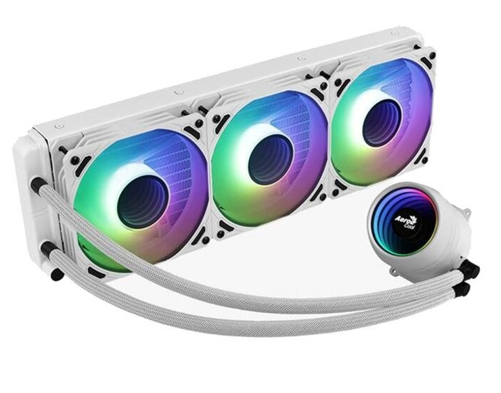 Система водяного охлаждения AeroCool Mirage L360 WH (435750) - изображение 1