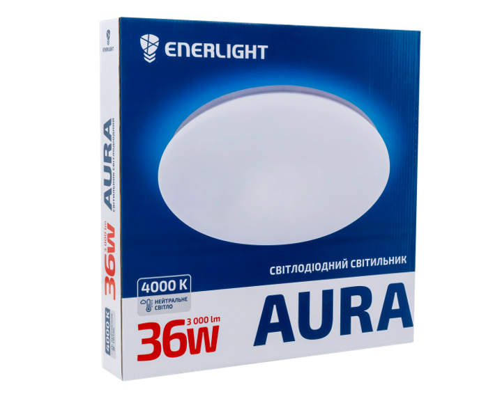 Светильник потолочный светодиодный ENERLIGHT AURA 36Вт 4000К - изображение 2